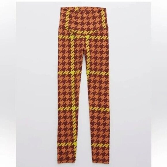 Aerie Offline Real Me Houndstooth High Rise 7/8 Legging Womens XS - Picture 2 of 10